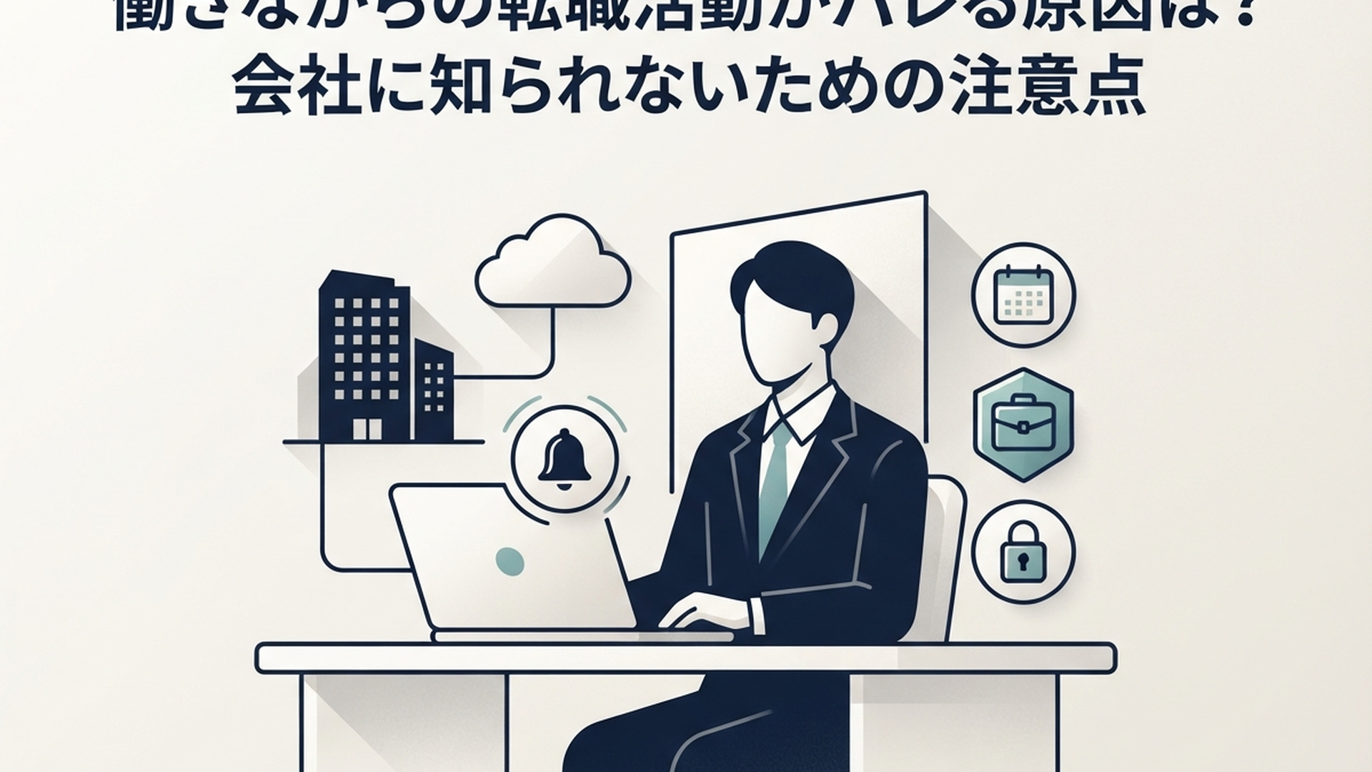 働きながらの転職活動がバレる原因は?会社に知られないための注意点 の内容に合う挿絵(追加1枚目)