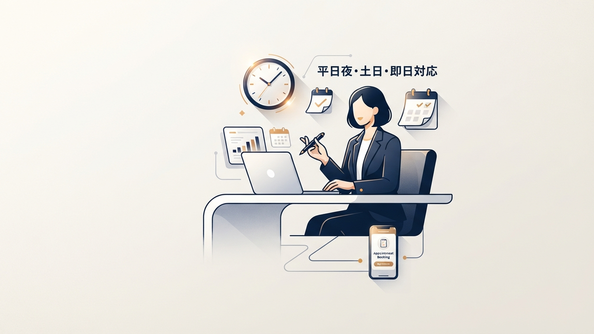 転職エージェントの面談はいつする？平日夜・土日・即日対応と予約方法を解説 の内容に合う挿絵（追加2枚目）